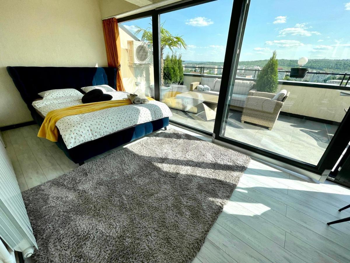 Ferienwohnung Penthouse Exclusive View , Iasi Exterior foto