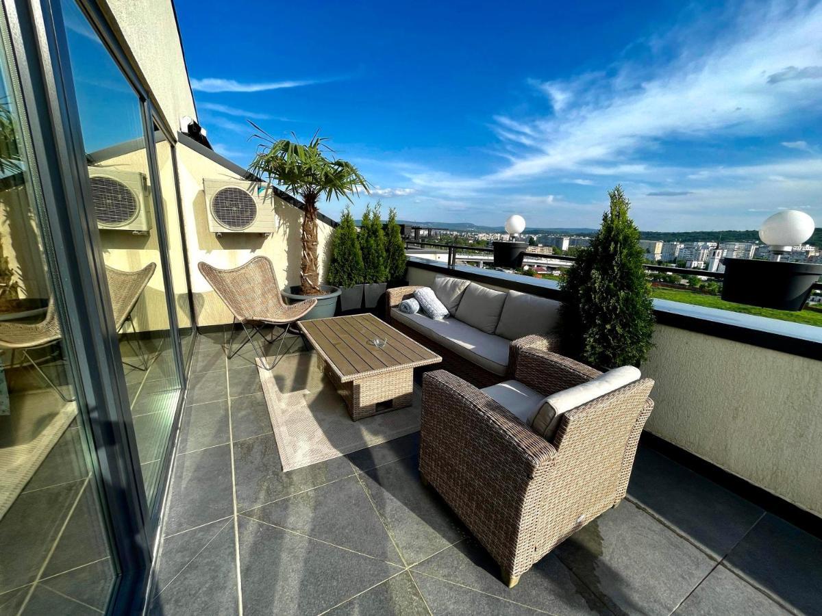 Ferienwohnung Penthouse Exclusive View , Iasi Exterior foto