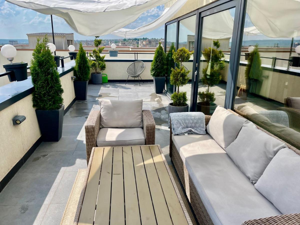 Ferienwohnung Penthouse Exclusive View , Iasi Exterior foto